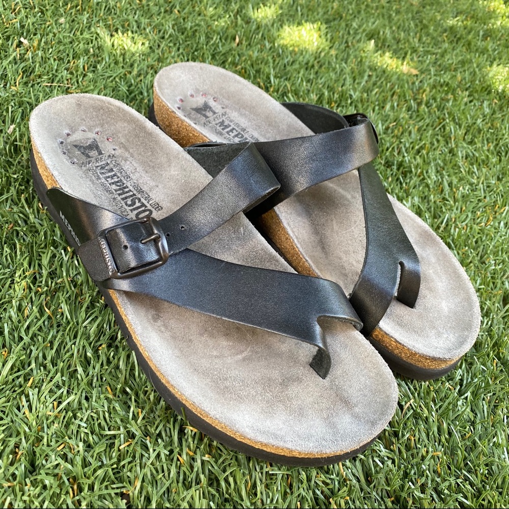 Mephisto Helen cork sandals